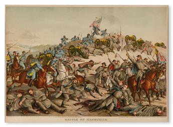 (MILITARY--CIVIL WAR.) The Battle of Nashville.